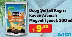 DOOY ŞEFTALİ KAYISI KAVUN AROMALI MEYVELİ İÇECEK 200 ML